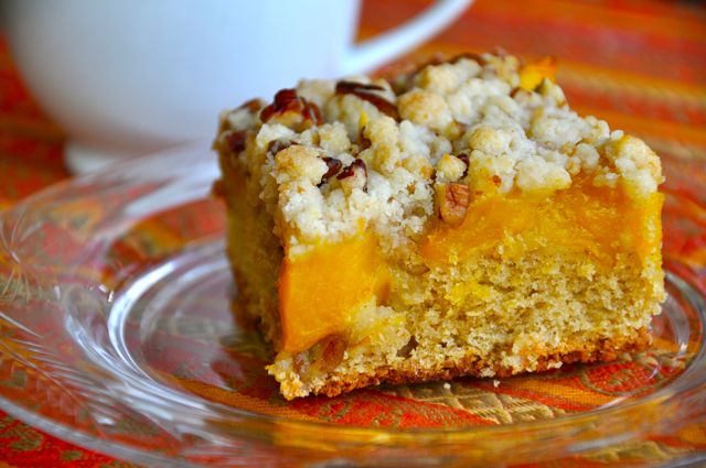Mango Crumb Coffee Cake