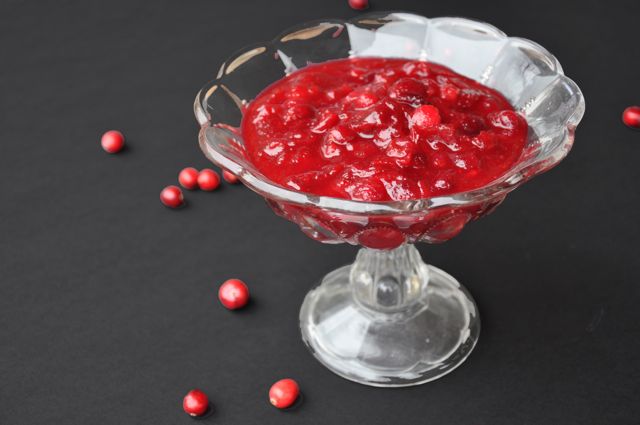 Boozy Cranberry Sauce