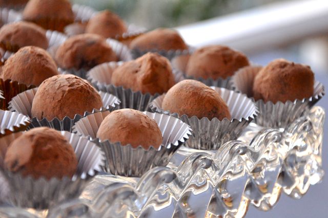 Milk Chocolate Espresso Truffles