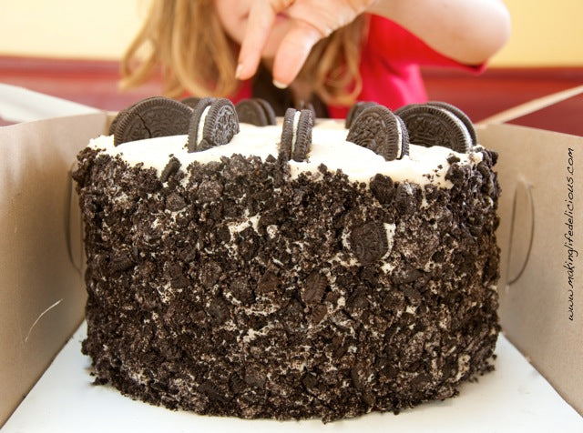 Oreo Cookies & Cream Cake for Ben