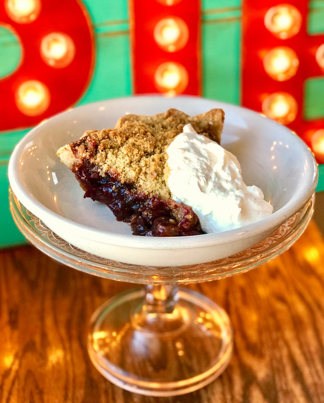 Pie Cherry Crumb Top 8" Livin' The Pie Life