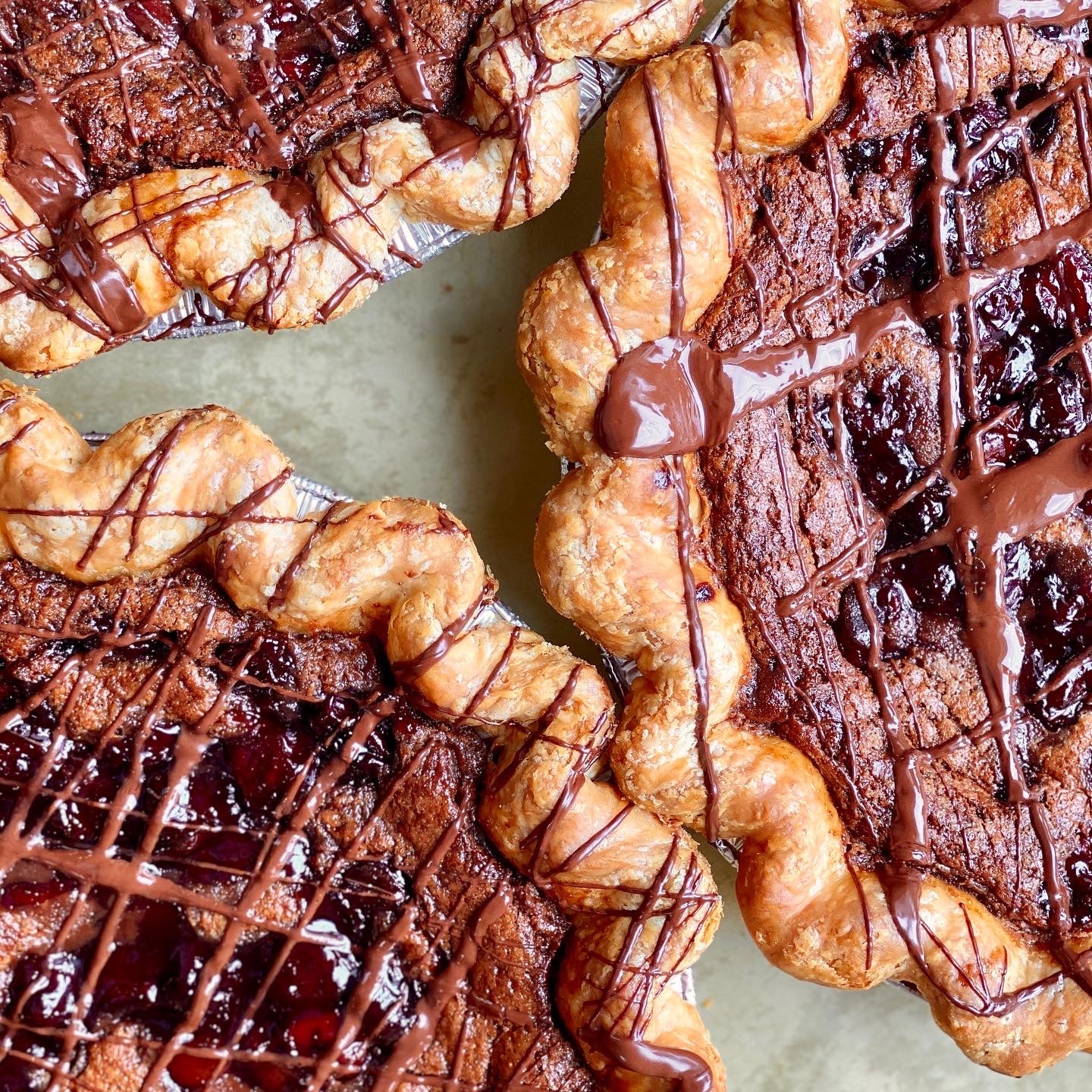 Pie - Chocolate Cherry Chess
