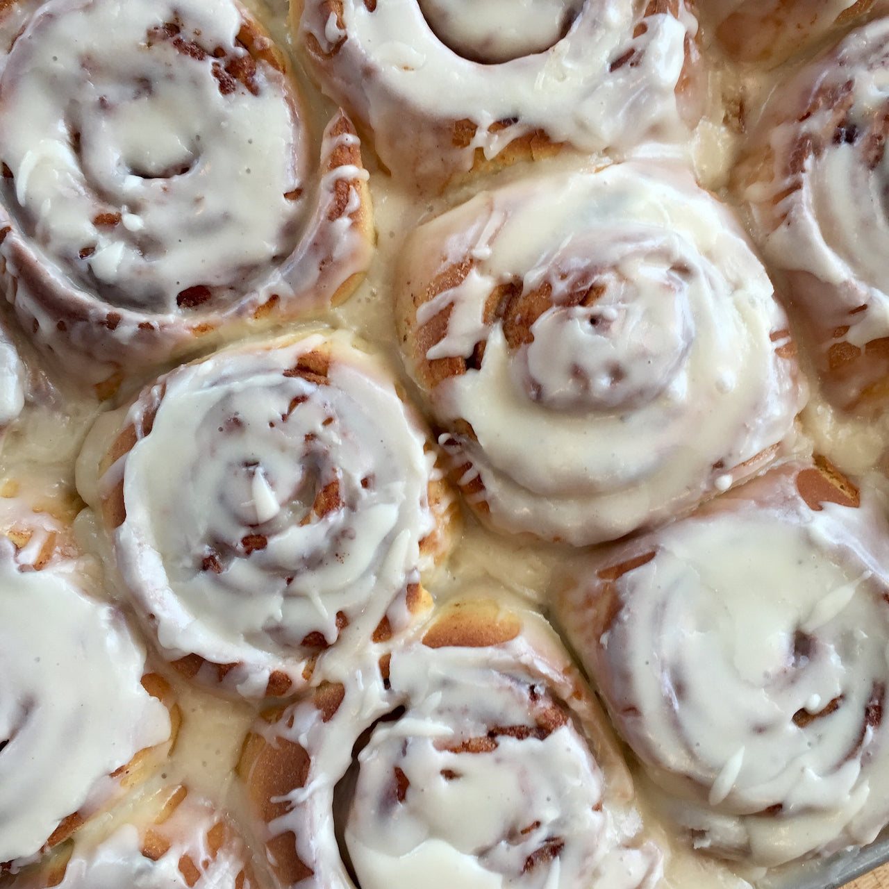 Maple Cinnamon Roll - Half Size