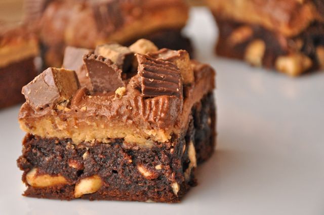 Amazing Chocolate Peanut Butter Brownies