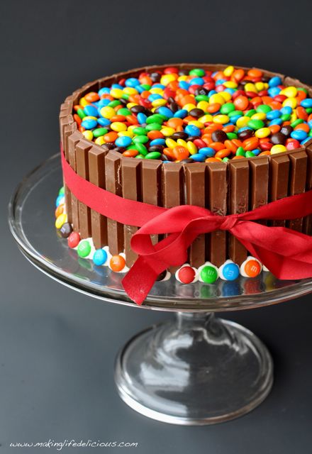 Wow This M&M Cake is Easy to Make