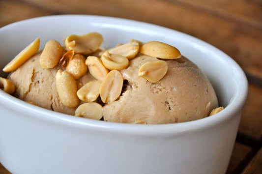 Banana Peanut Butter “Ice Cream”