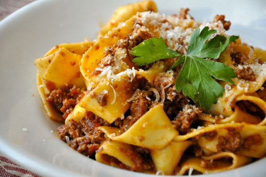 Pappardelle alla Bolognese