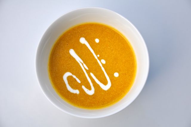 One of My Favorite Soups:  Spiced Squash Bisque
