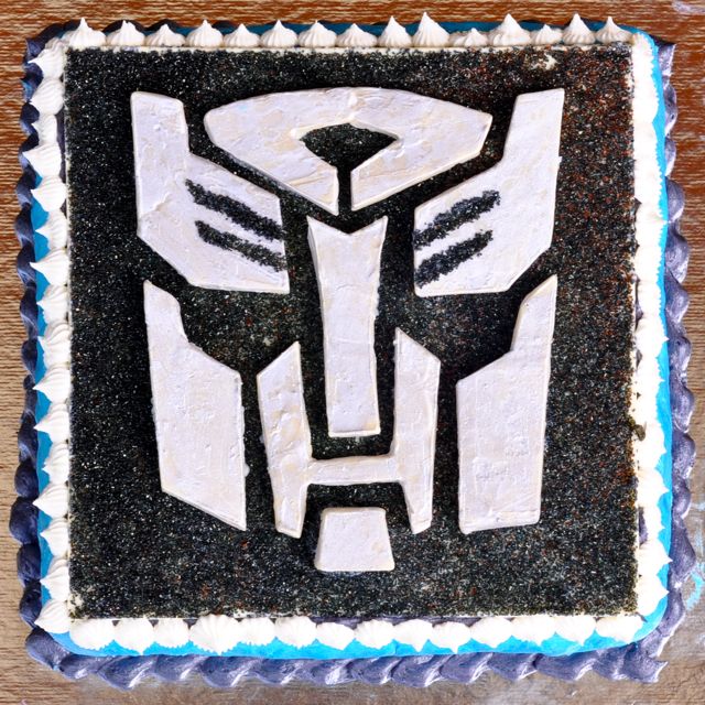 More than Meets the Eye… TRANSFORMERS CAKE