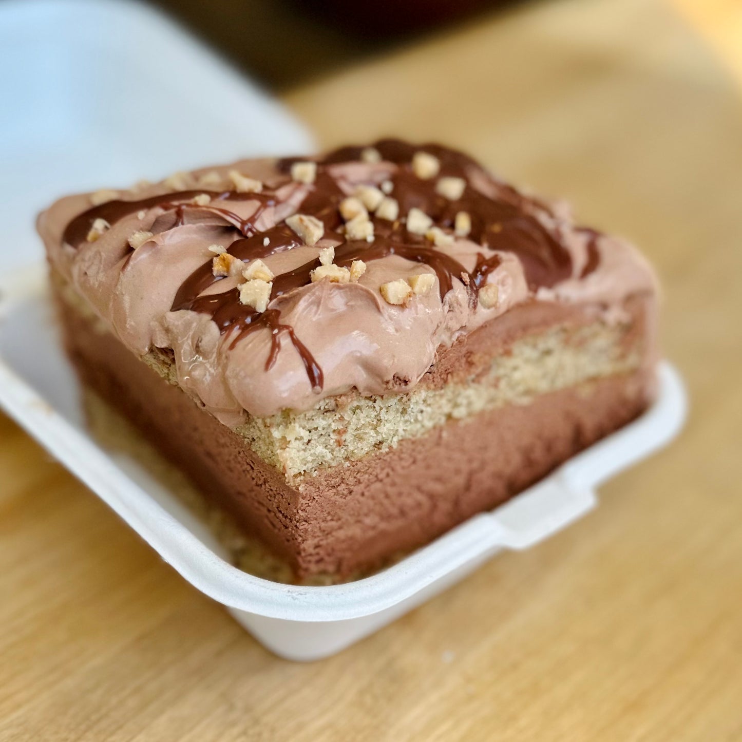 Sheet Cake - Whole - Banana Chocolate Mousse - [Feeds 25+]