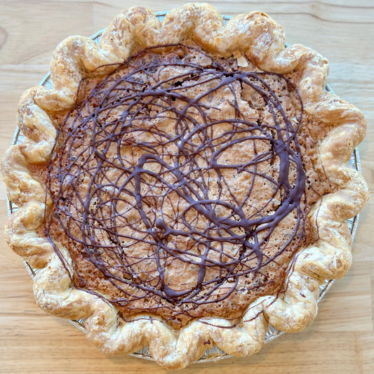 Pie - Chocolate Walnut with Bourbon - 10” [N/A Friday]