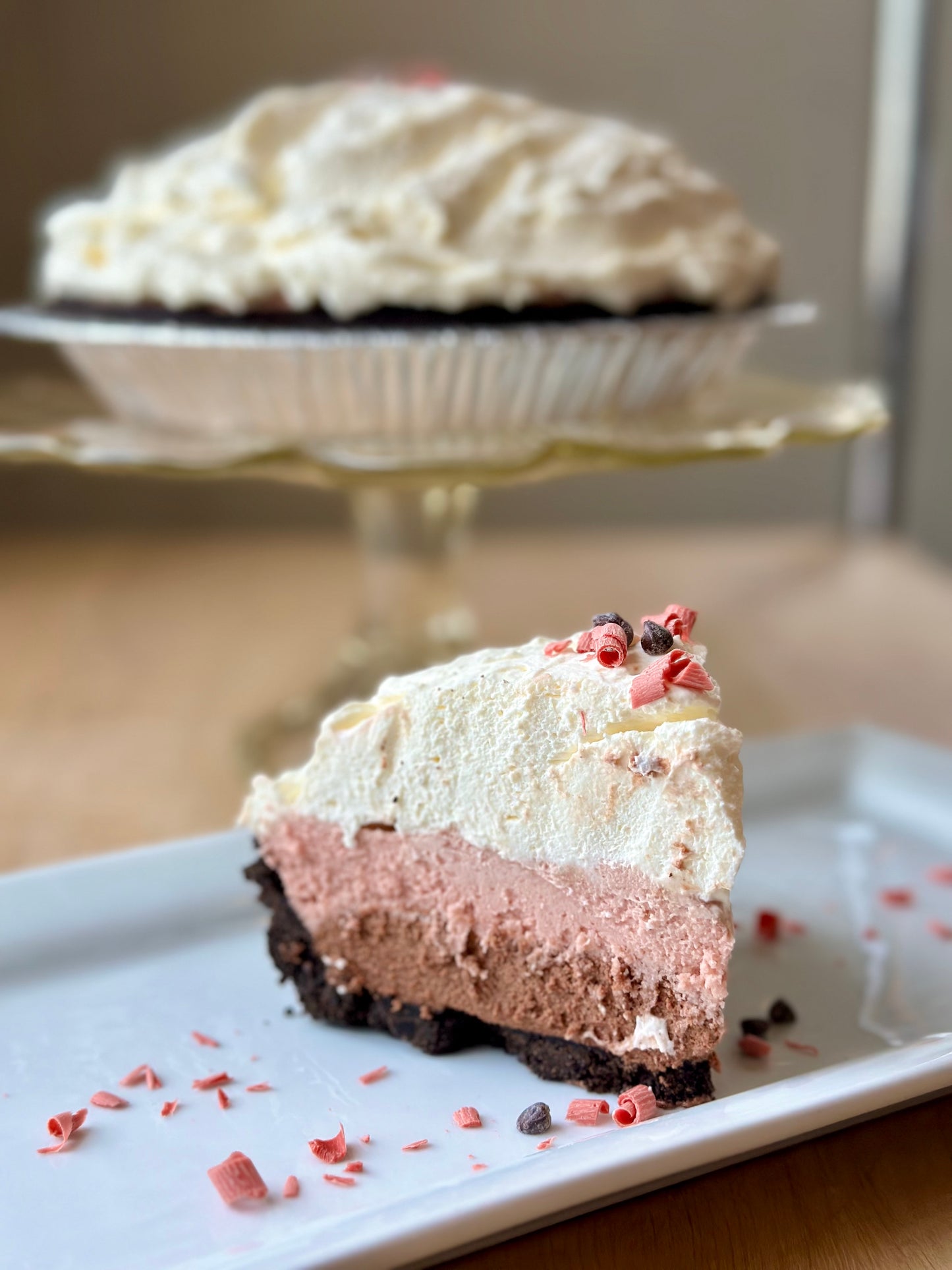 Pie - Neapolitan Mousse Pie - 10” [Friday, Saturday & Sunday ONLY]