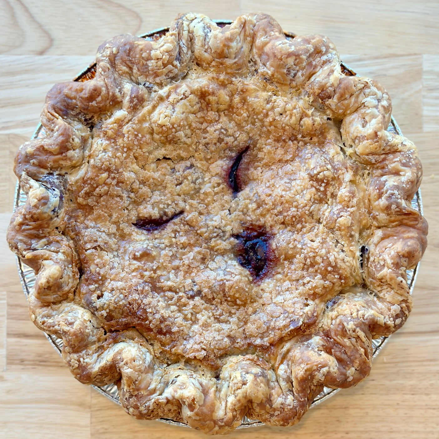 Pie - Triple Berry [Flaky, Crumb or VEGAN] - 10"