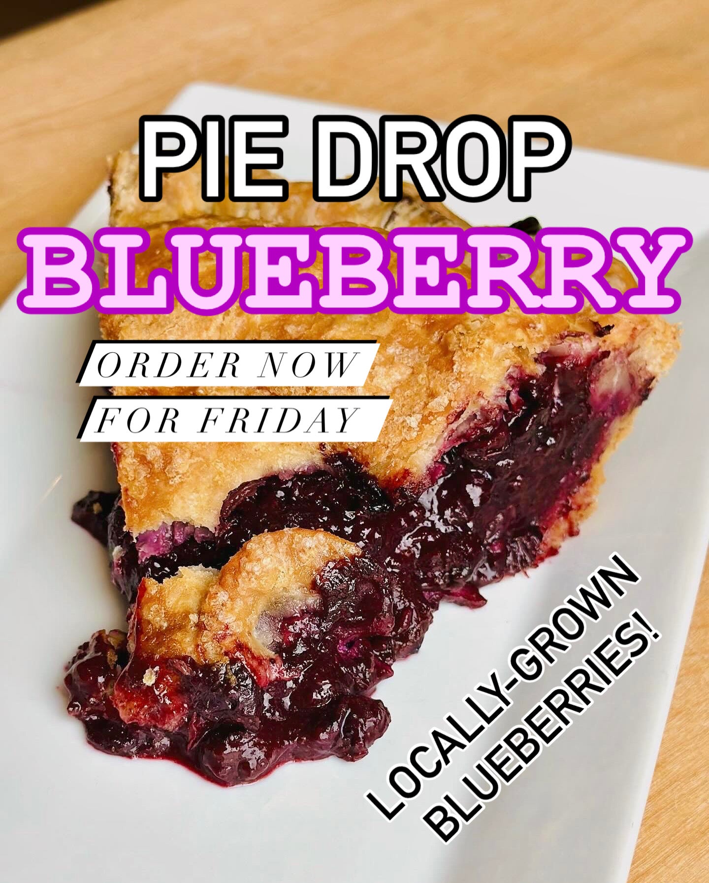 Pie - Blueberry [Select Top] - 10" [Not Available Sunday]