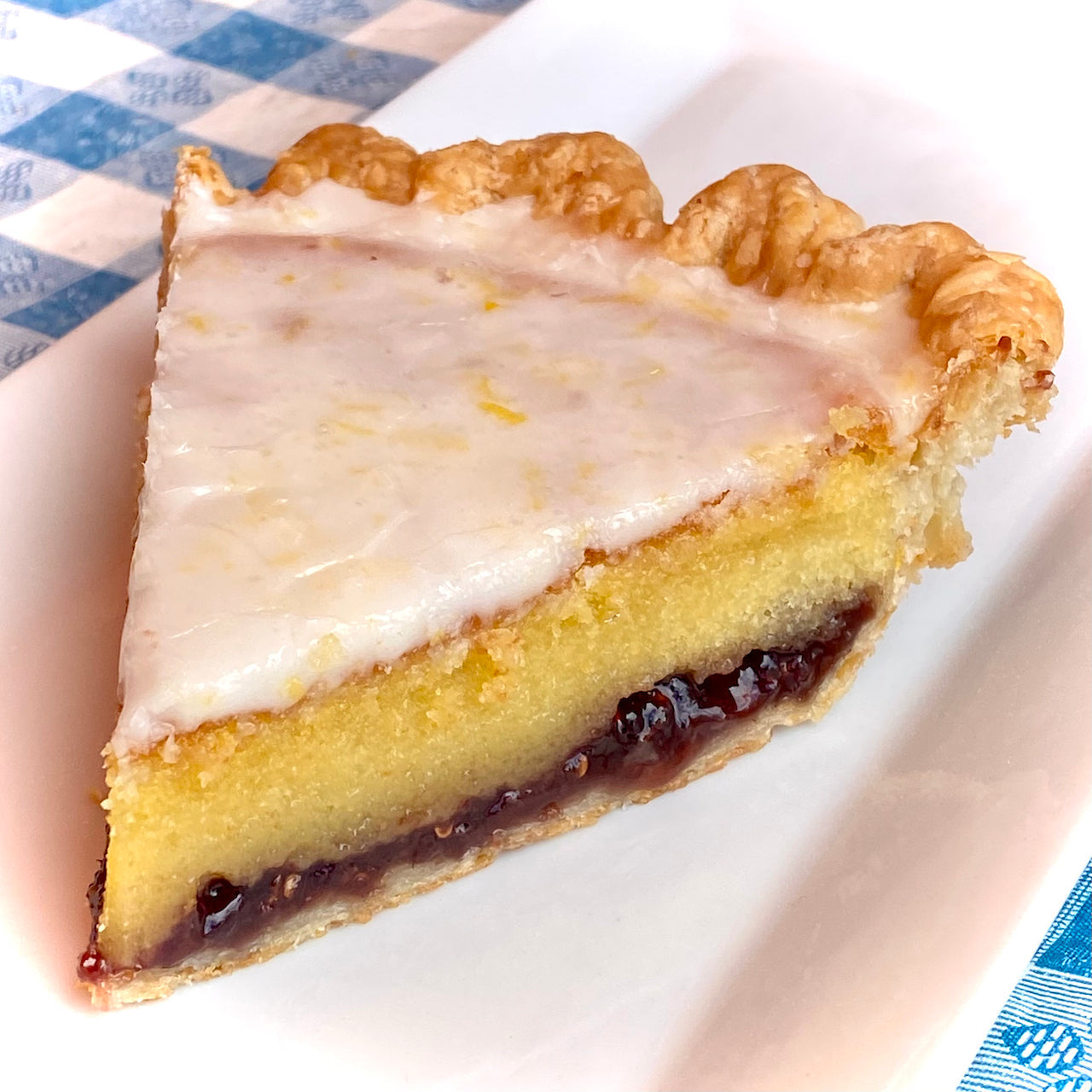 Pie - Strawberry Lemon Bakewell Tart - 10” [Friday & Saturday ONLY]
