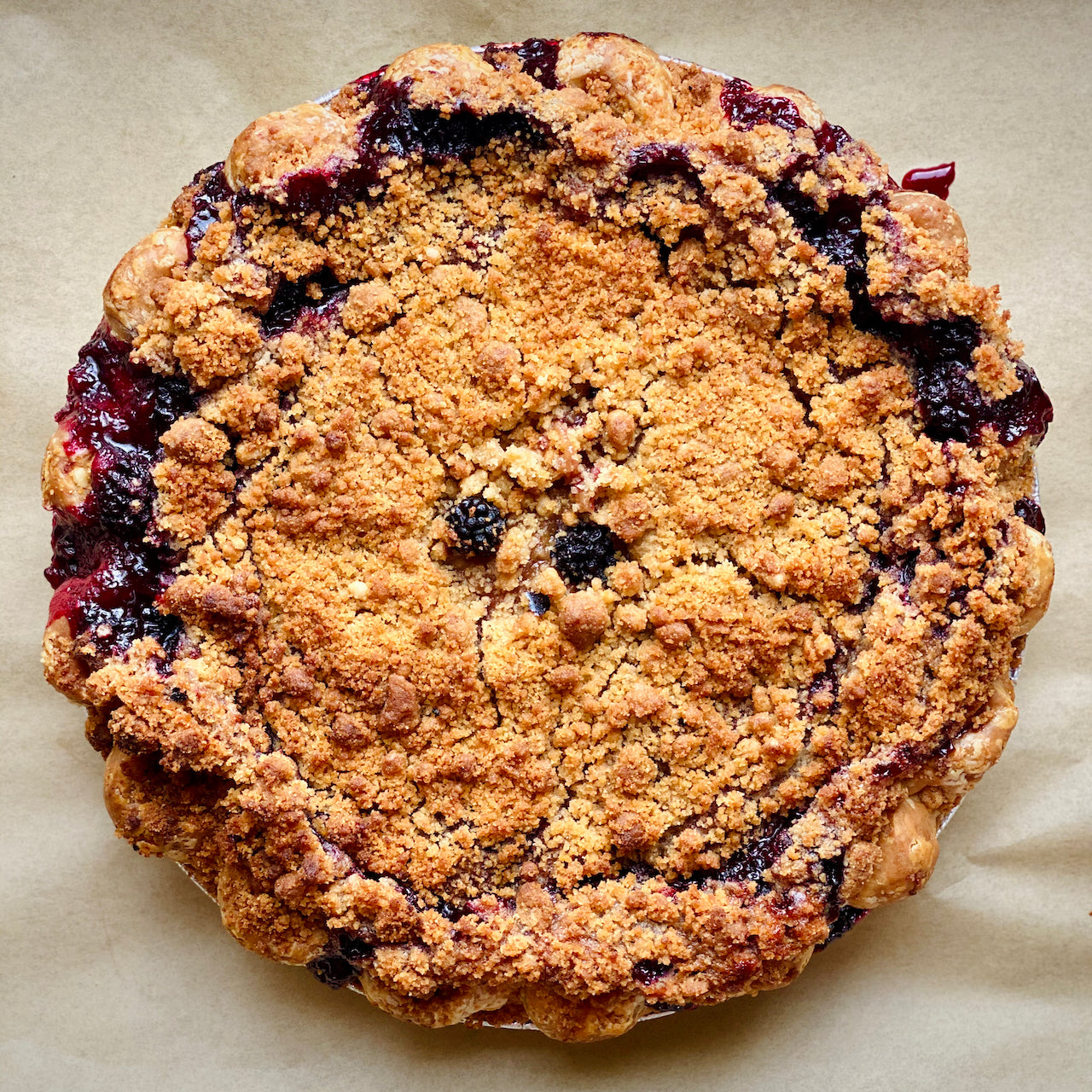 Pie - Blueberry - Crumb Top - 10"