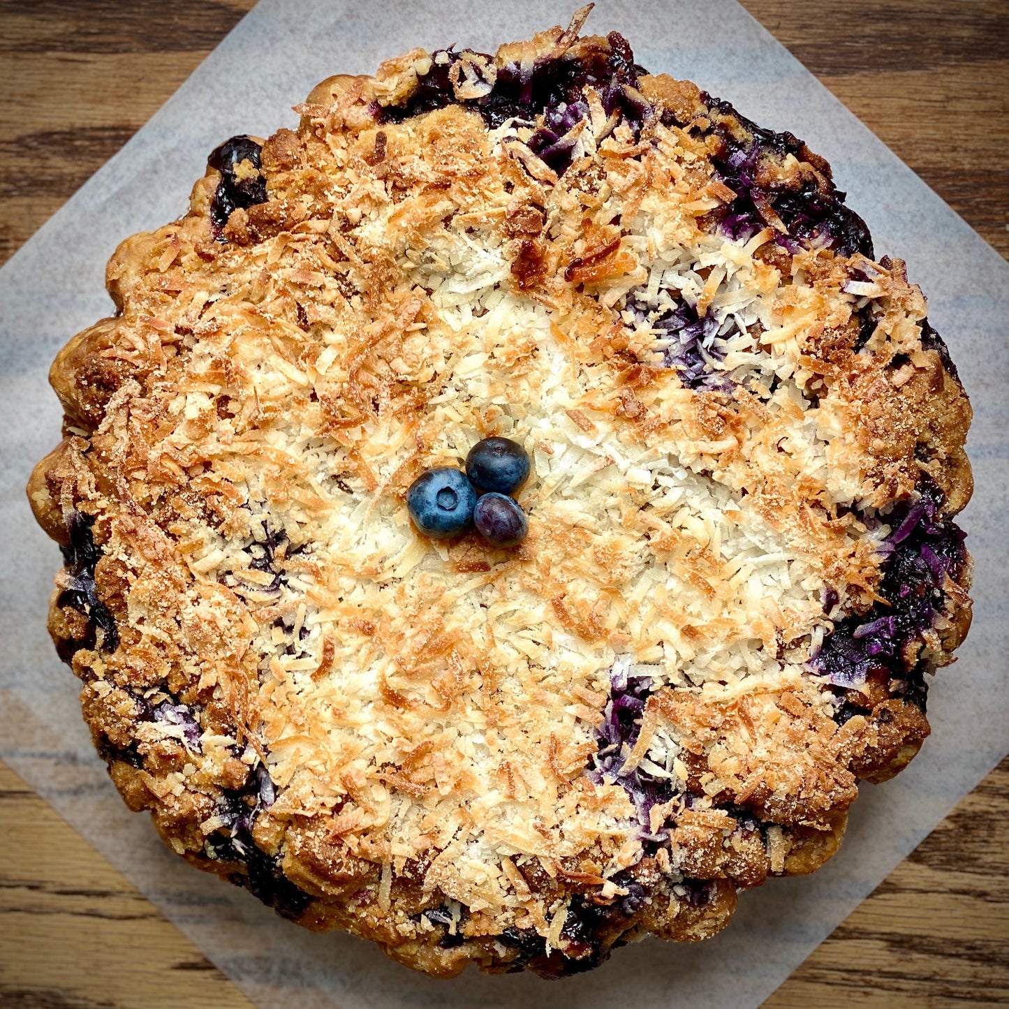 Pie - Tropical Blueberry - 10"